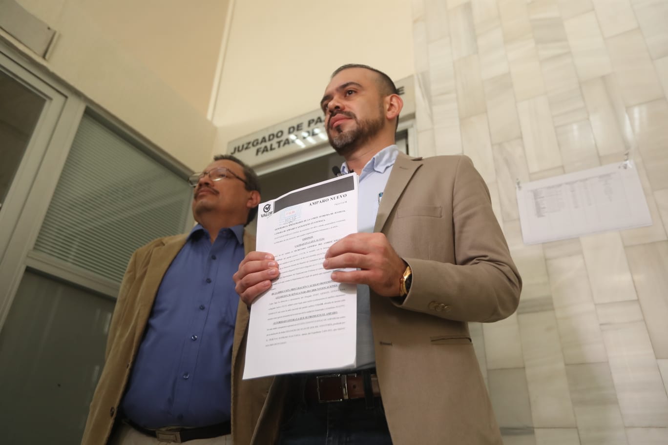 Partido Valor presenta amparo para evitar que se repitan las votaciones en San Miguel Petapa