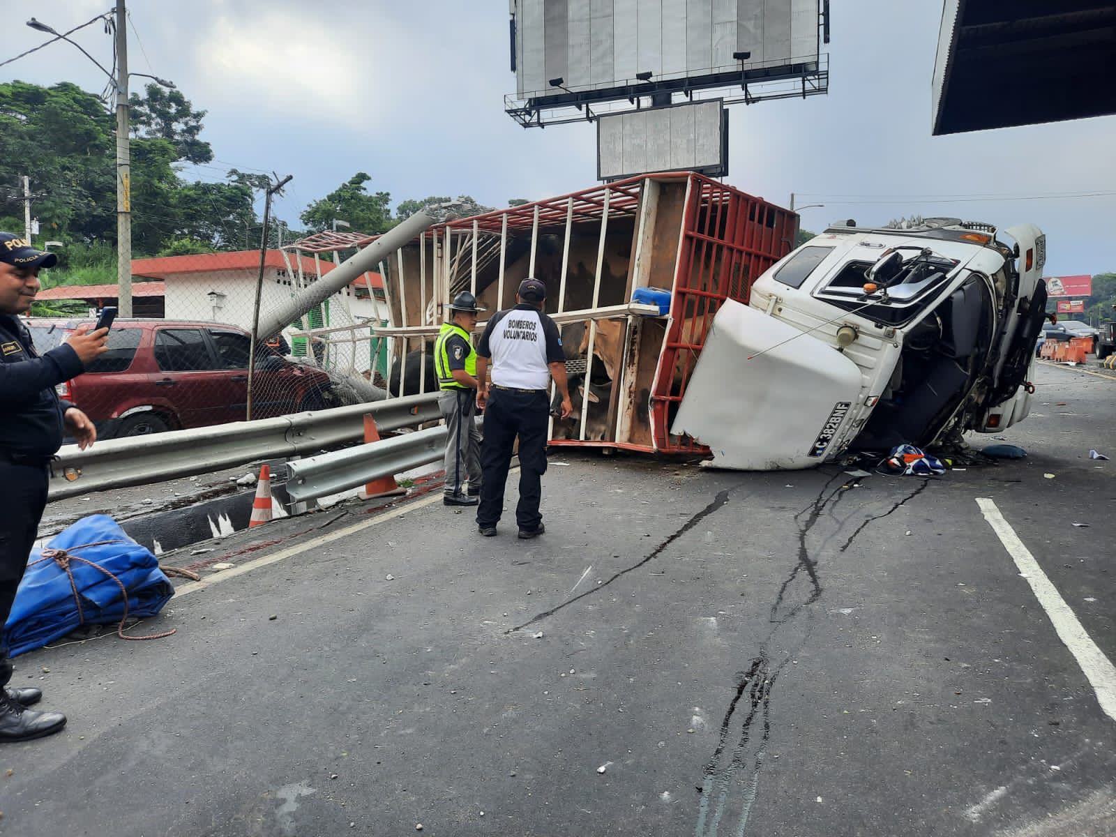 accidente autopista palin escuintla