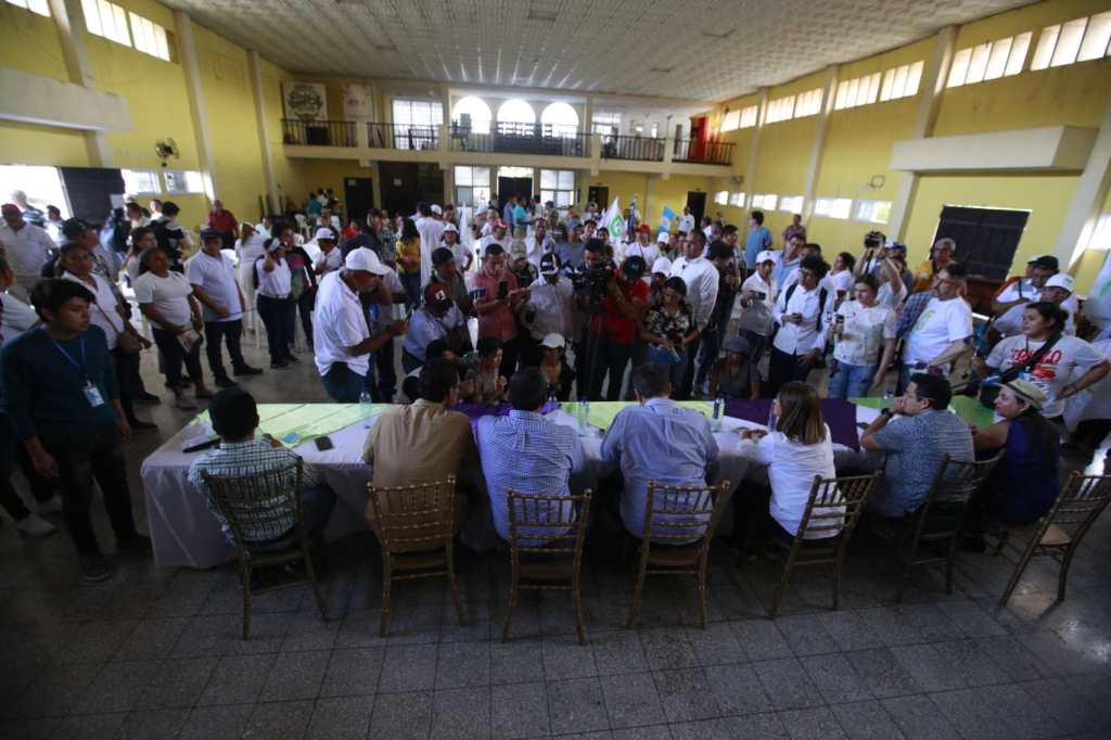 Bernardo Arévalo partido movimiento semilla en Zacapa 28 de julio 2023