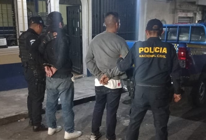 Capturados por la PNC