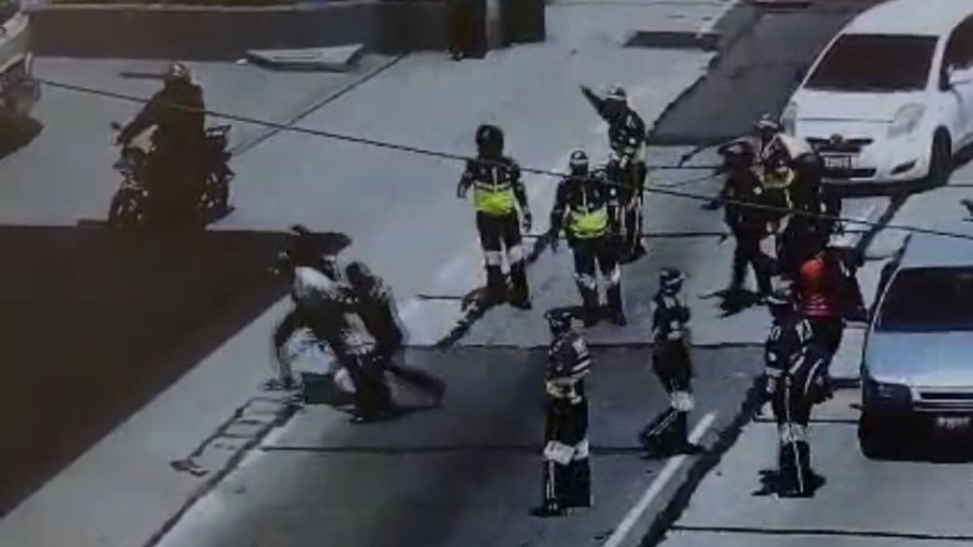 Capturan a persona en la Calle Martí