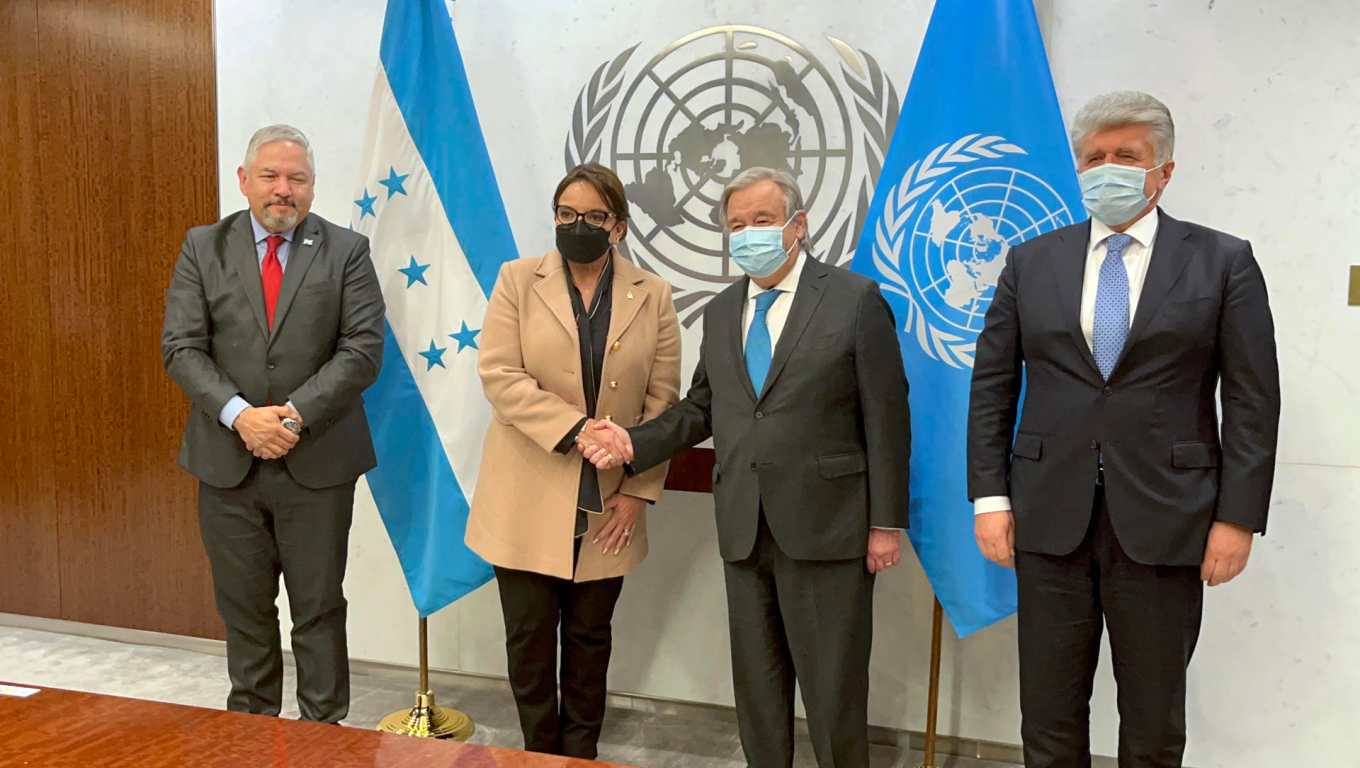 Expertos de la ONU llegan a Honduras para preparar el establecimiento de una misión internacional