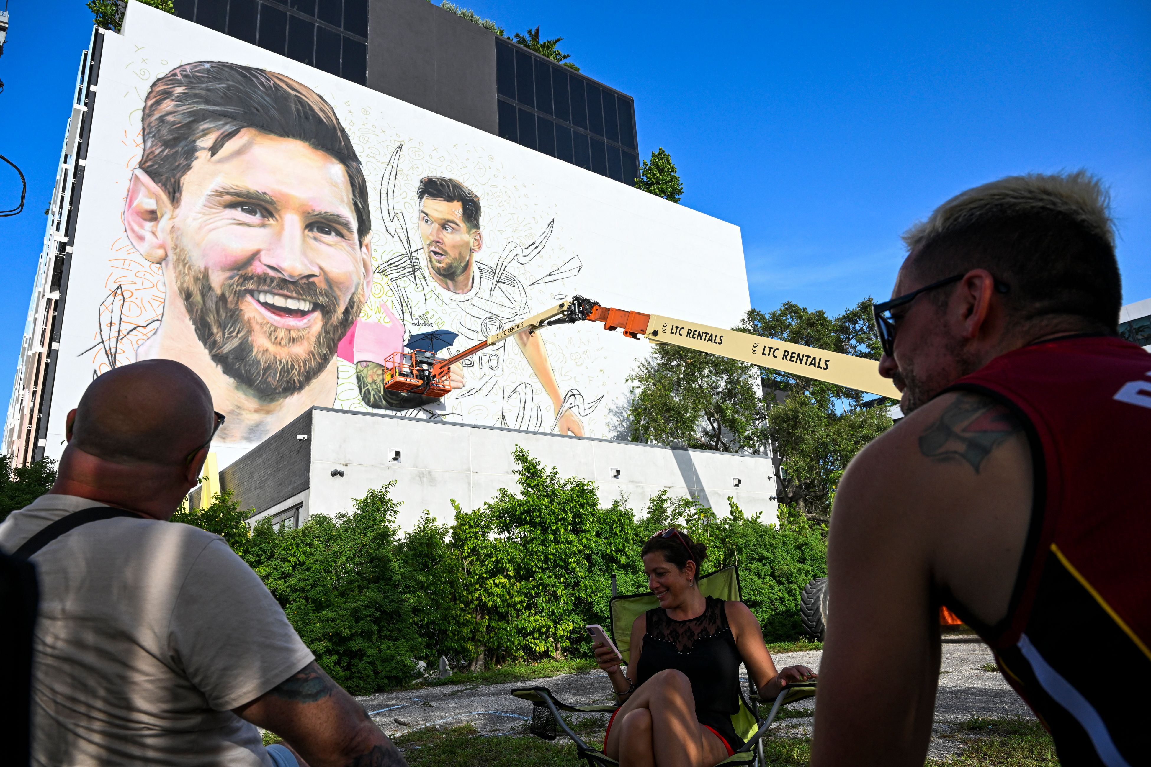 Mural de Messi