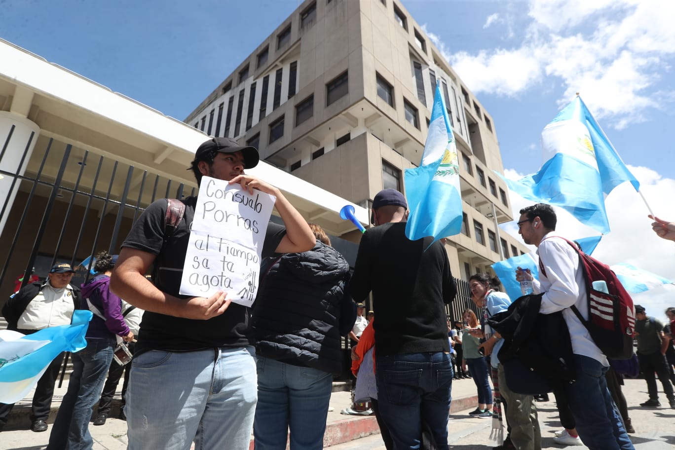 protesta mp partido semilla ministerio publico 13 de julio 2023