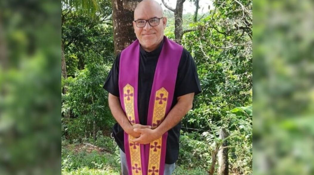 Fernando Israel Zamora Silva es el sacerdote detenido por el régimen nicaragüense, según medios locales. (Foto Prensa Libre: Radio Darío)
