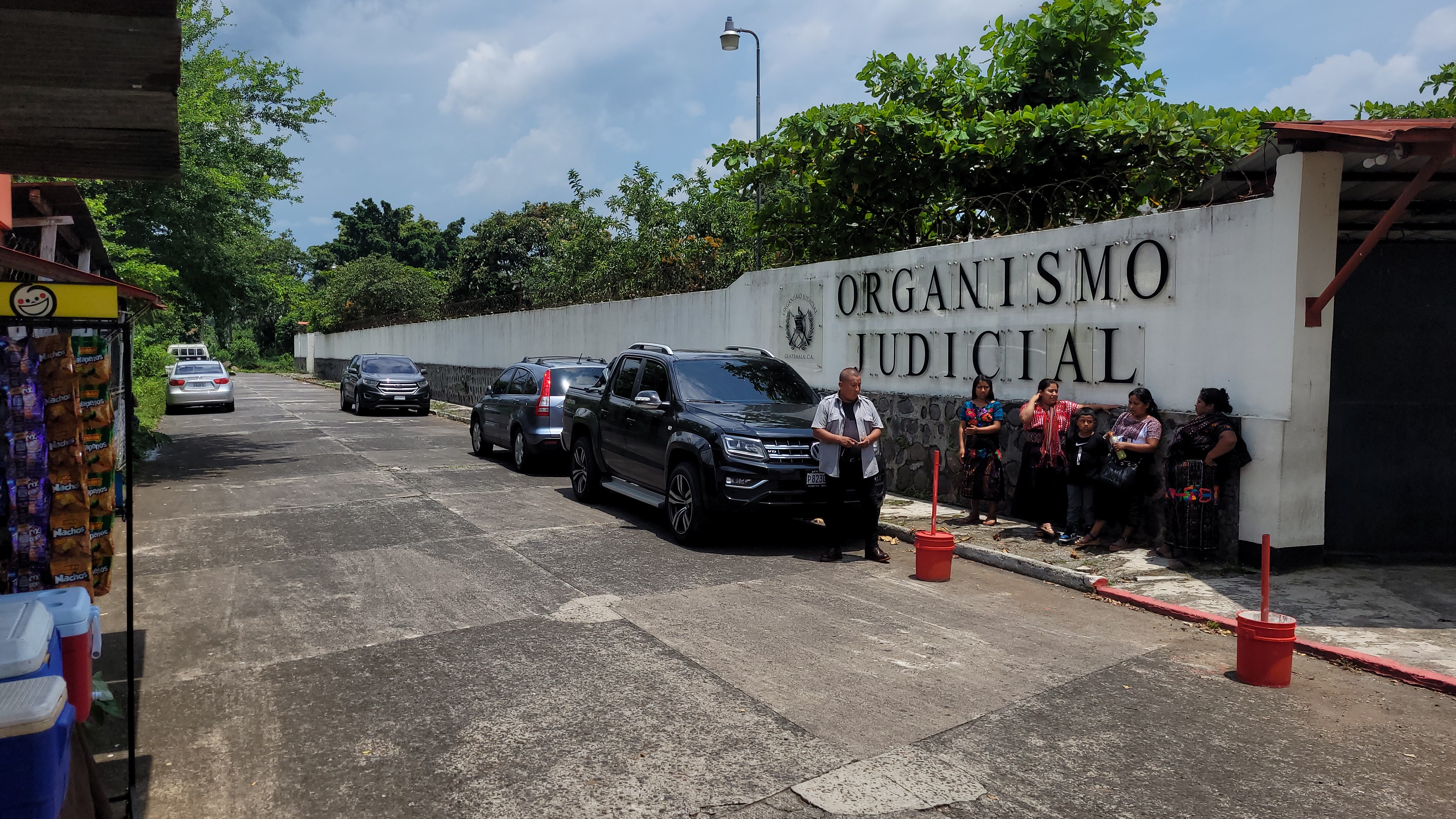 El mecánico dental Luis Amílcar Len López acudió a una audiencia en el Juzgado de Primera Instancia Penal, Narcoactividad y Delitos Contra el Ambiente de Suchitepéquez. (Foto Prensa Libre: Marvin Túnchez)