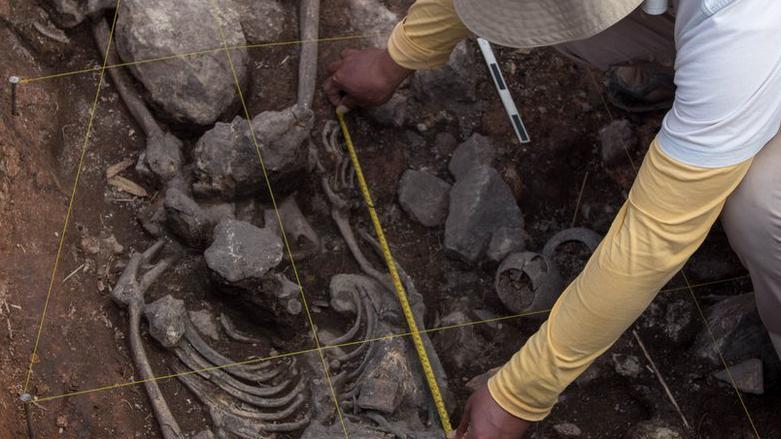 La manera como fue encontrado el esqueleto es inusual, aseguraron los expertos. REUTERS