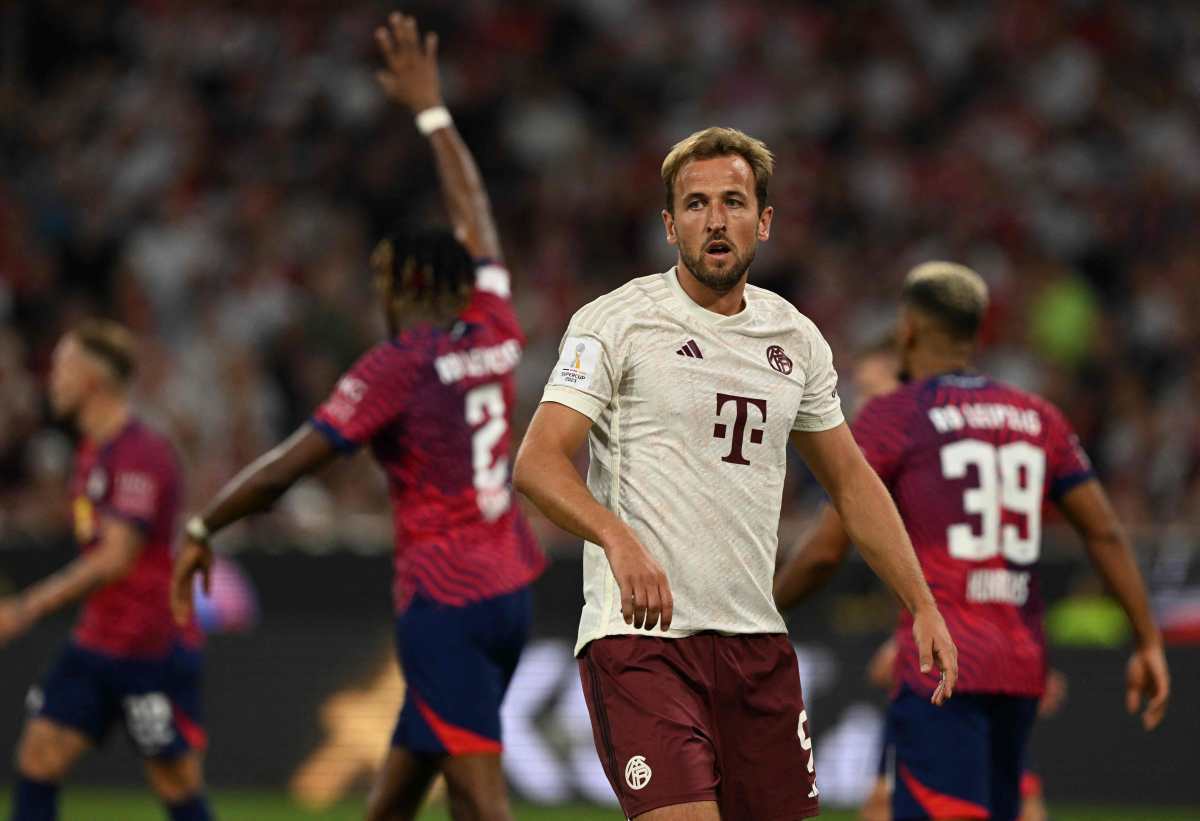 Dani Olmo arruina el debut de Harry Kane, Leipzig gana la Supercopa al Bayern