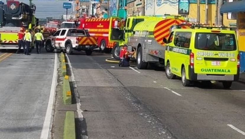 CIERRE VIAL POR INCENDIO EN LA BOLÍVAR