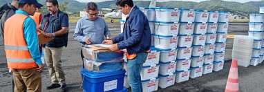 Cajas electorales enviadas a Huehuetenango, Izabal y Totonicapán