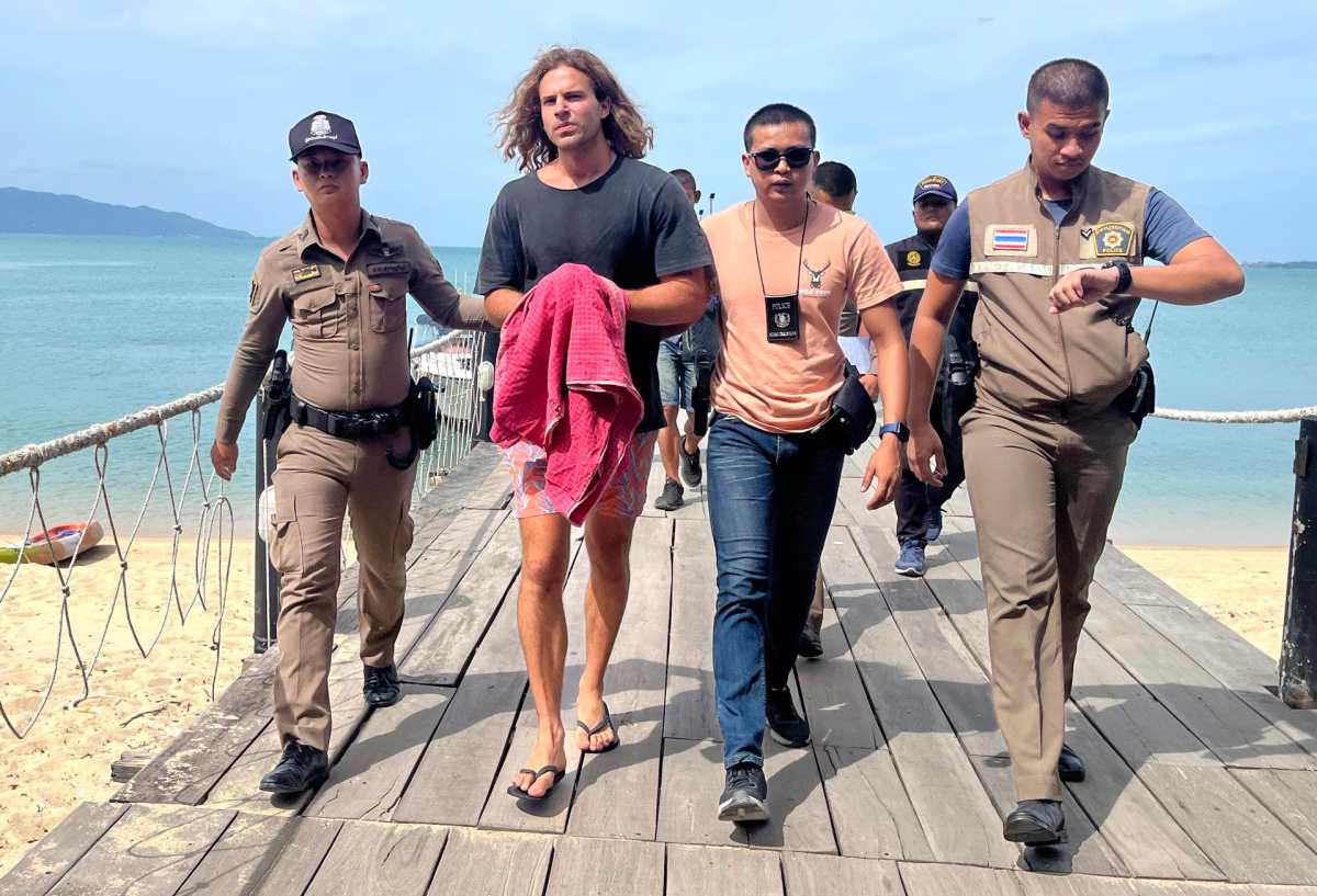 Daniel  Sancho, el español acusado de matar a un cirujano colombiano ingresó a prisión preventiva en Tailandia: “Soy culpable, pero yo era su rehén”