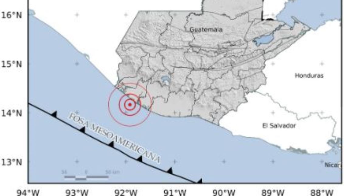 EPICENTRO SISMO 14 DE AGOSTO