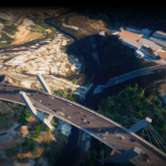 El Puente Belice II busca atender transporte vehicular en el nivel superior y transporte masivo de personas en el nivel inferior con el proyecto MetroRiel en un futuro próximo. (Foto Prensa Libre: Captura de video)
