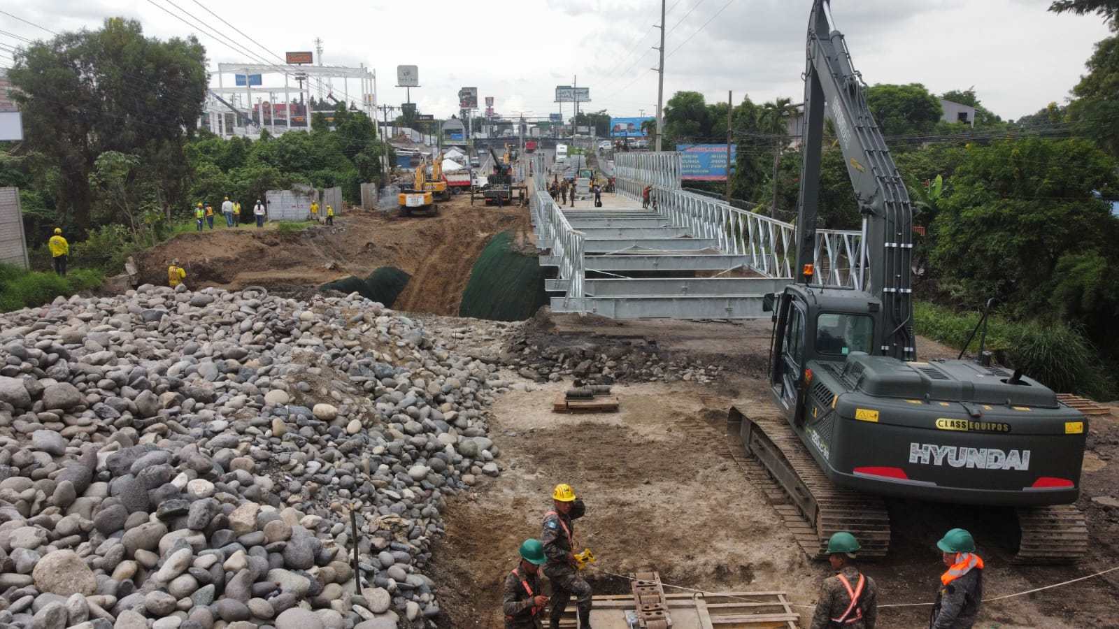 Hundimiento en Villa Nueva: Puente provisional podría ser habilitado ...