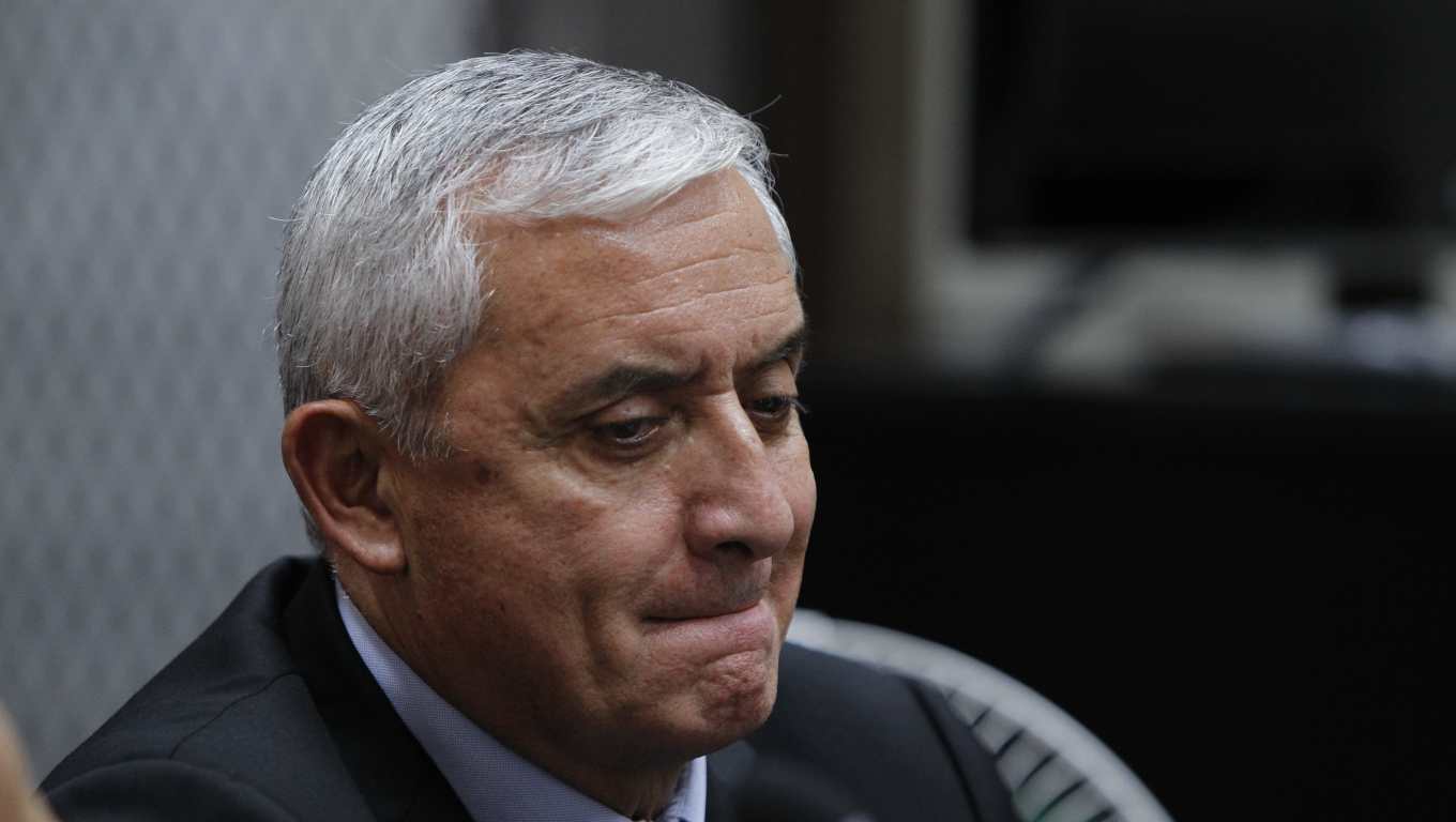 El expresidente Otto Pérez Molina enfrenta varios procesos judiciales por casos de corrupción durante su mandato en Guatemala. (Foto Prensa Libre: Hemeroteca Paulo Raquec)