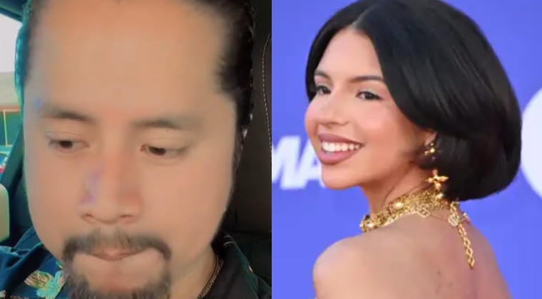 Polémica Ángela Aguilar y mesero