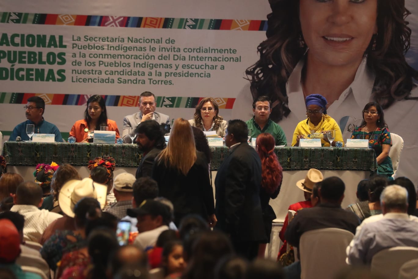 SANDRA TORRES. PUEBLOS INDÍGENAS