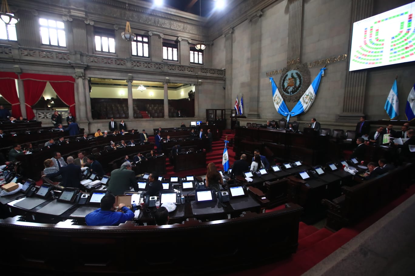 El Congreso de la República no ha concretado la elección de Cortes desde hace cuatro años. (Foto Prensa Libre: María José Bonilla)
