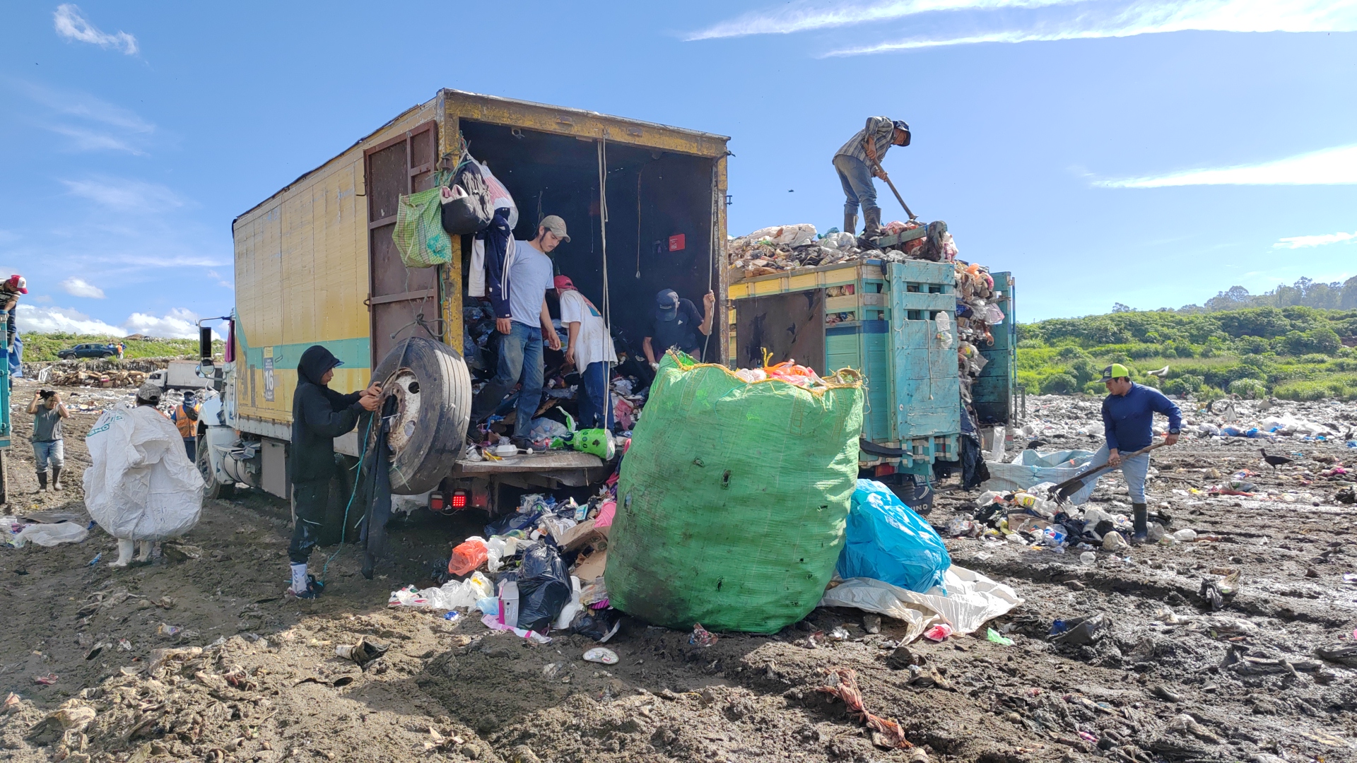 Separación de desechos en Guatemala