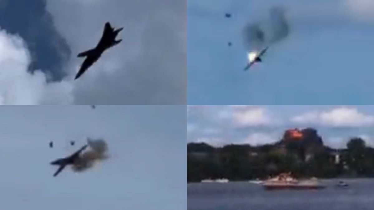 VIDEO | Así fue el impresionante choque de un jet y el milagroso desenlace de sus pasajeros