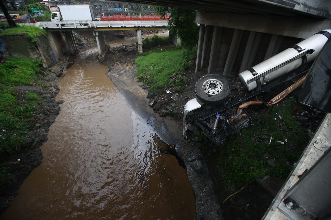 Accidente en la cueta Villalobos'