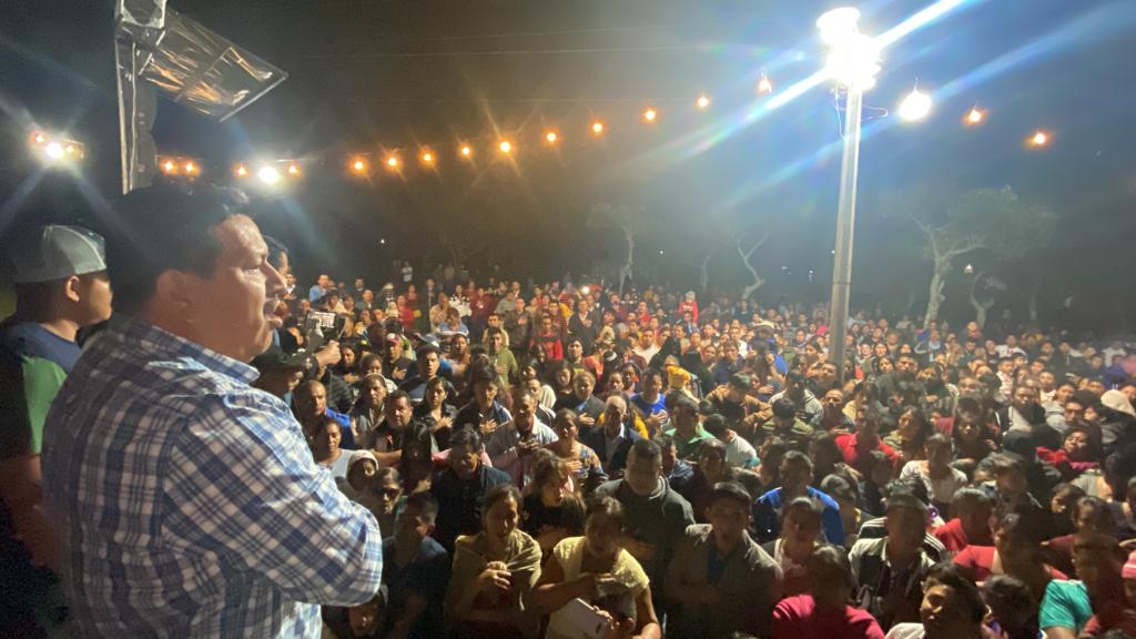 El proceso de repetición de elección municipal de San Pedro Yepocapa, Chimaltenango, se desarrolló con calma y Samuel Ajín gana una quinta elección. (Foto Prensa Libre: Emy Sánchez)