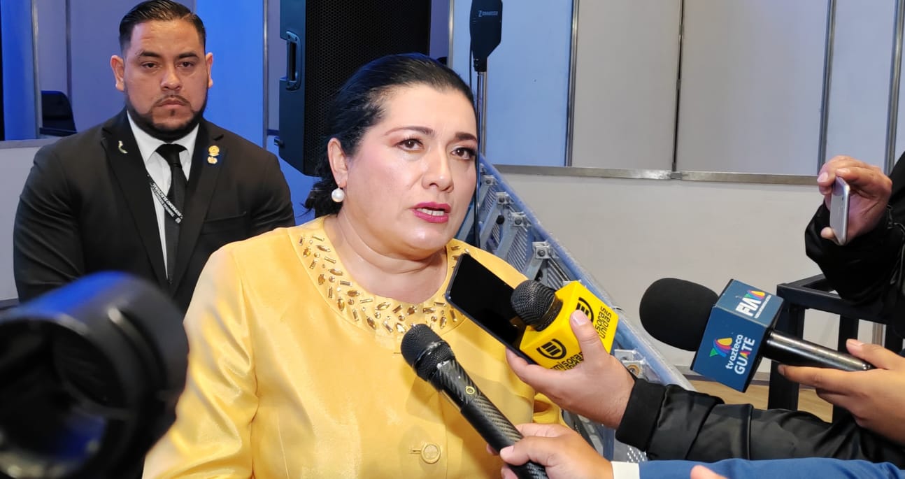 La magistrada Blanco Alfaro denunció que recibió mensajes amenazantes a su teléfono. (Foto Prensa Libre: Elmer Vargas) 