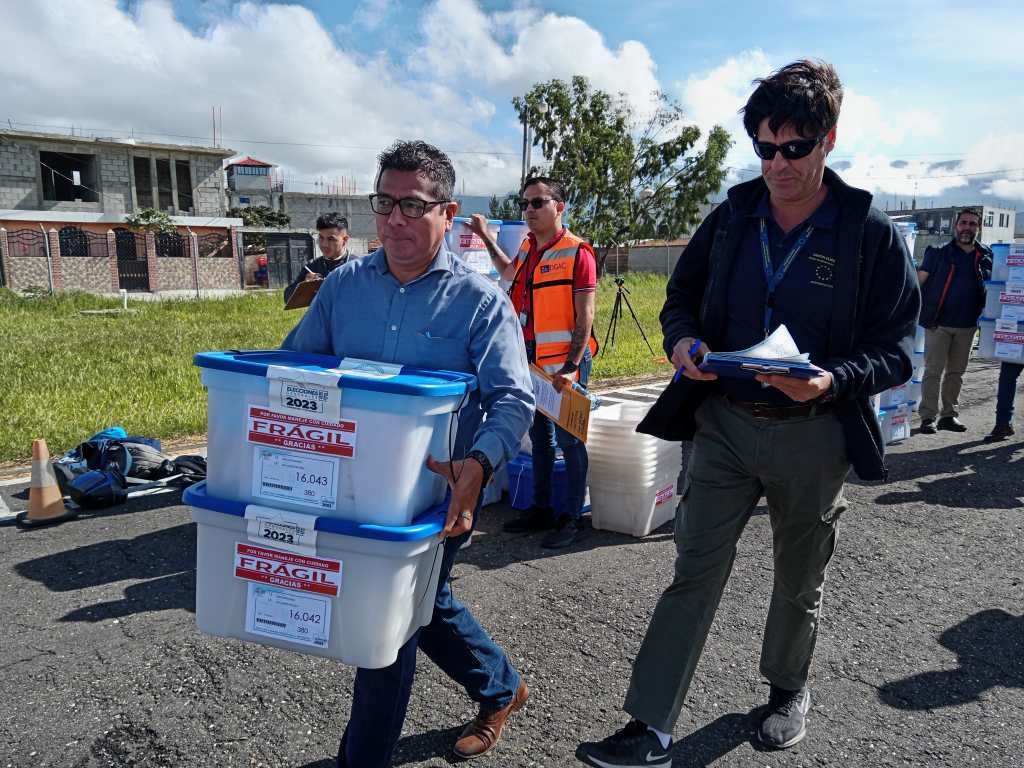 cajas electorales en Huehuetenango (2)