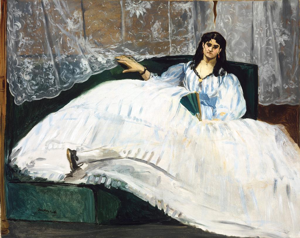 Mujer con abanico, 1862. Artista: Édouard Manet. 

Getty Images