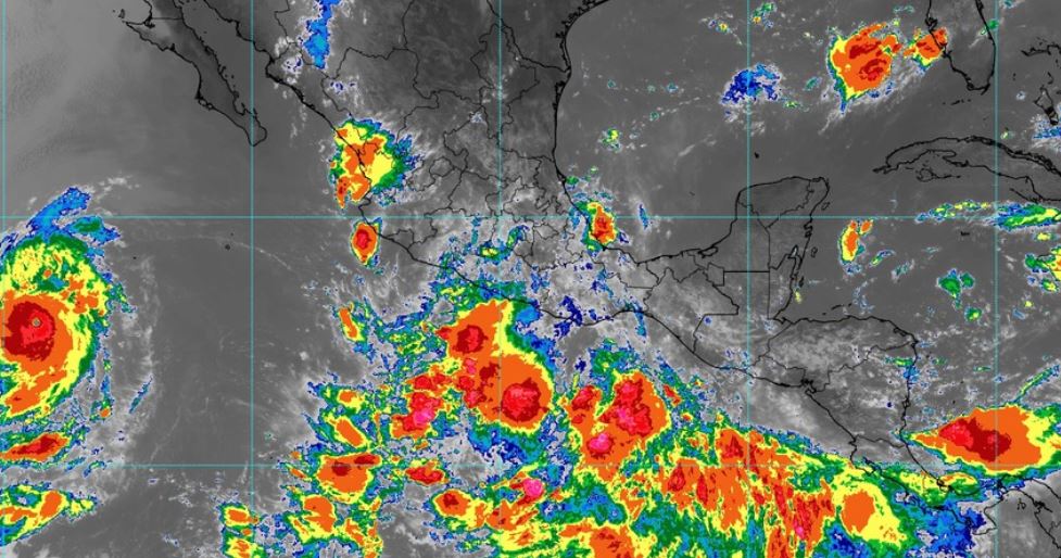 Clima en Guatemala: qué impacto tendrá un nuevo ciclón tropical ubicado en la zona del Pacífico entre Guatemala y México