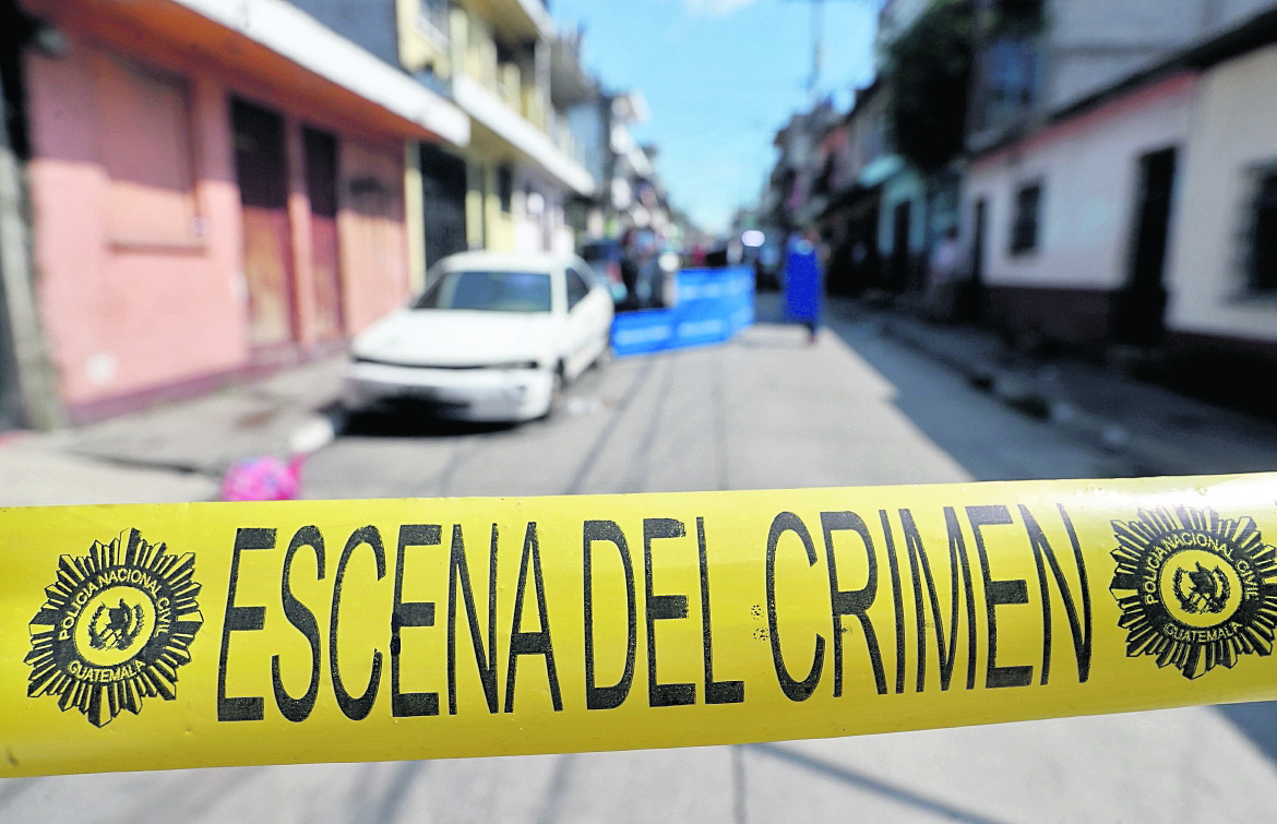 Los homicidios y las denuncias de extorsiones se incrementaron en julio último según el informe del CIEN.(Foto Prensa Libre: Hemeroteca PL)