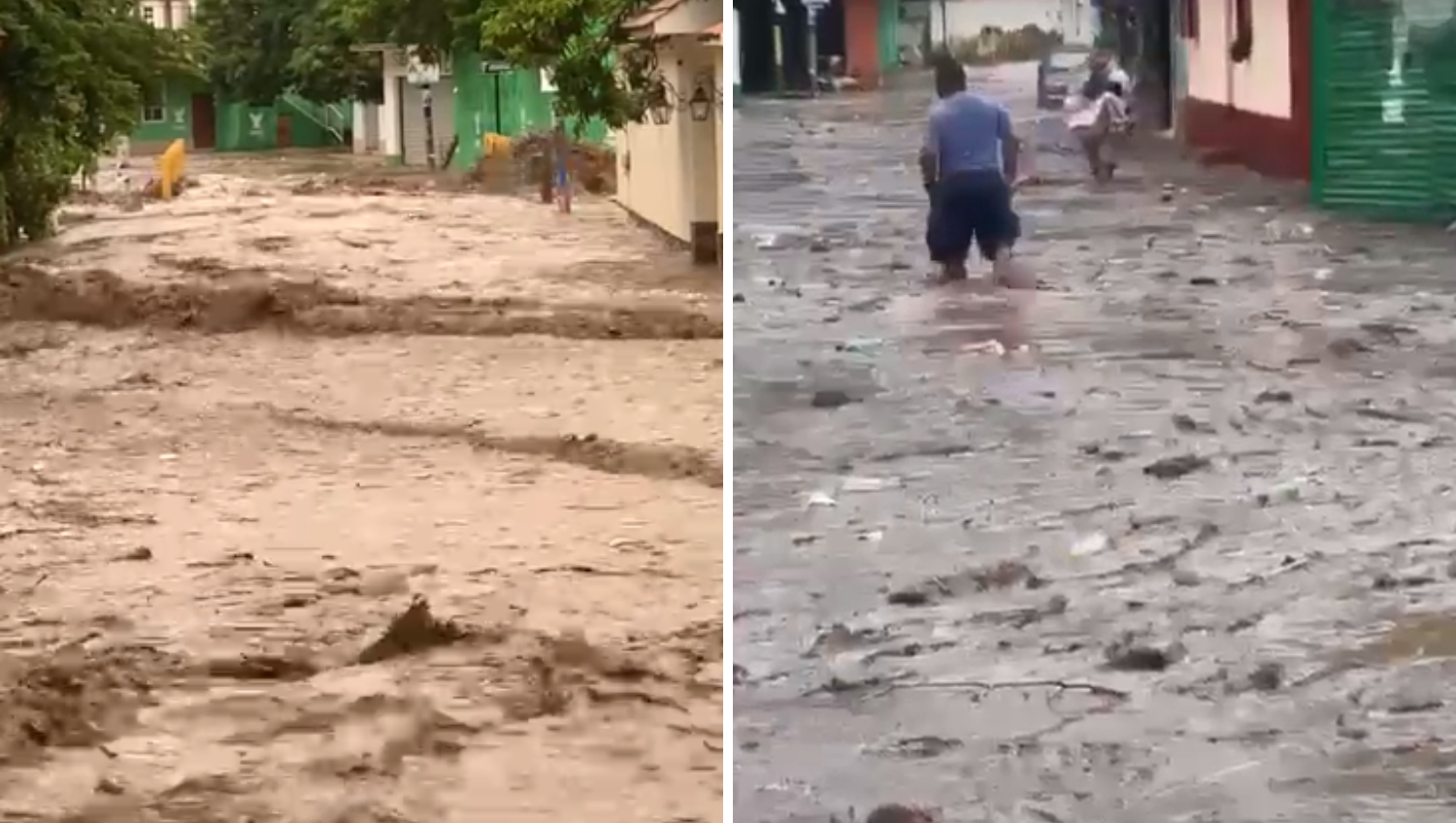 Varios vecinos fueron afectados por las inundaciones en Chiquimula.