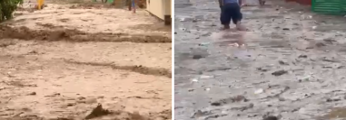 Varios vecinos fueron afectados por las inundaciones en Chiquimula.
