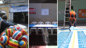 Los centros de votación están listos para recibir a los guatemaltecos este 20 de agosto. (Foto Prensa Libre) 