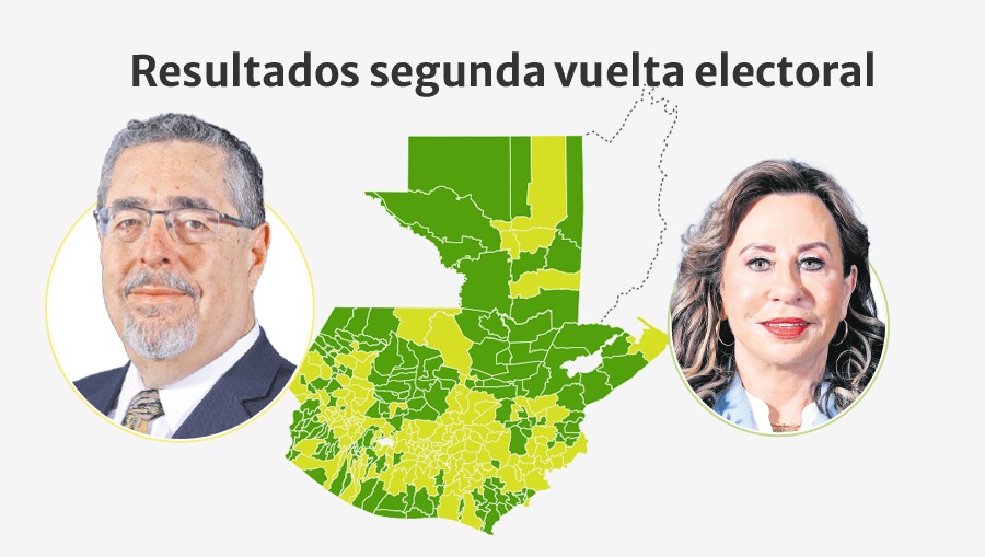 Arévalo superó el domingo en la segunda vuelta electoral a Sandra Torres por 900 mil votos. (Foto Prensa Libre: José Gálvez)