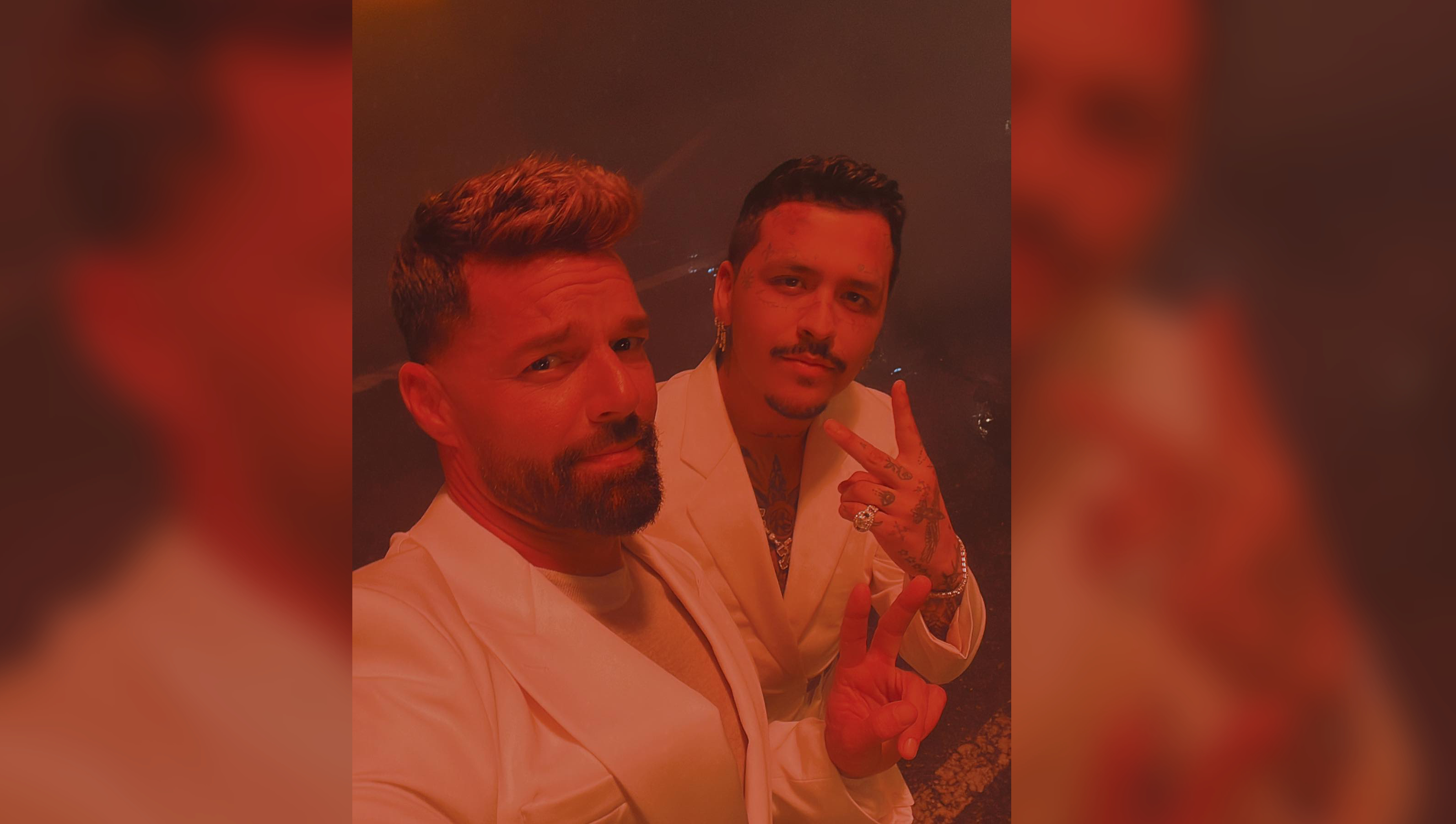 Ricky Martin y Christian Nodal
