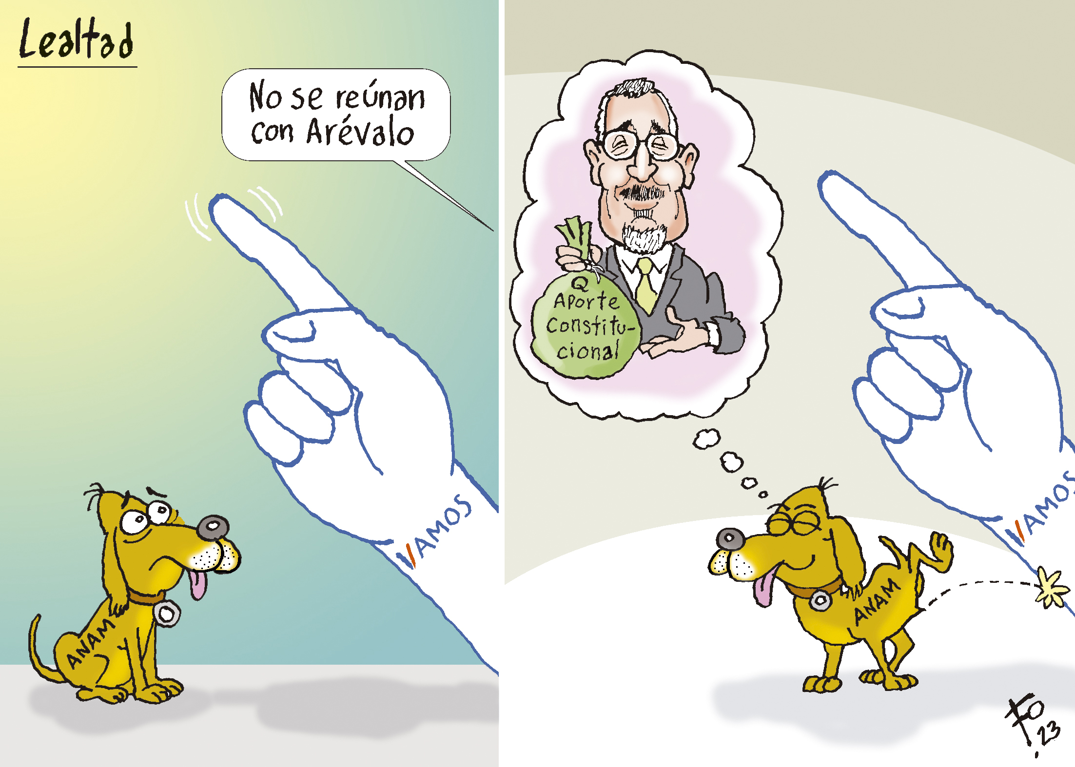 Personaje: Bernardo Arévalo.