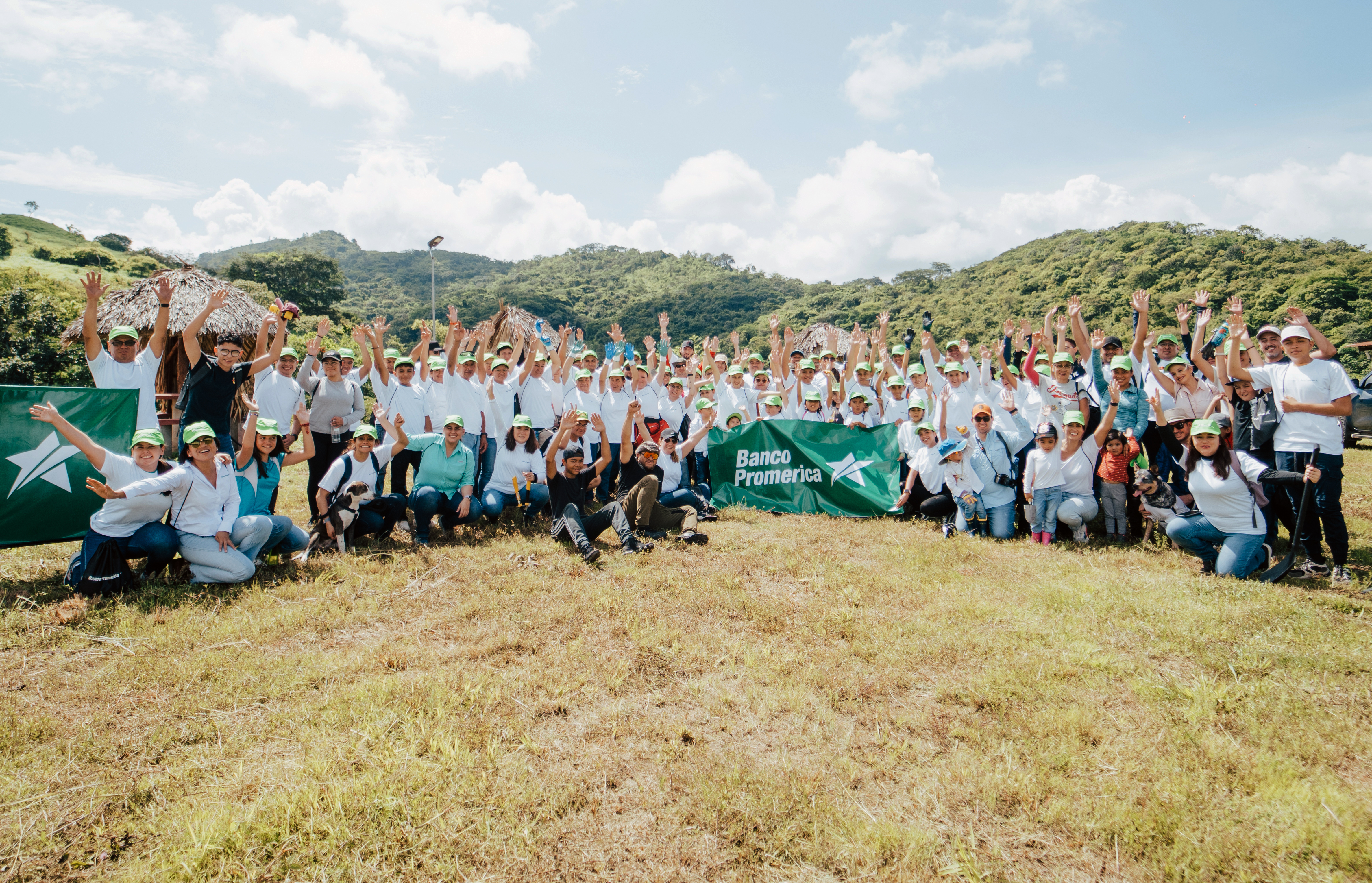 El compromiso de Banco Promerica demuestra cómo juntos se puede marcar la diferencia, creando espacios más verdes y saludables para todos. Foto Prensa Libre: Cortesía