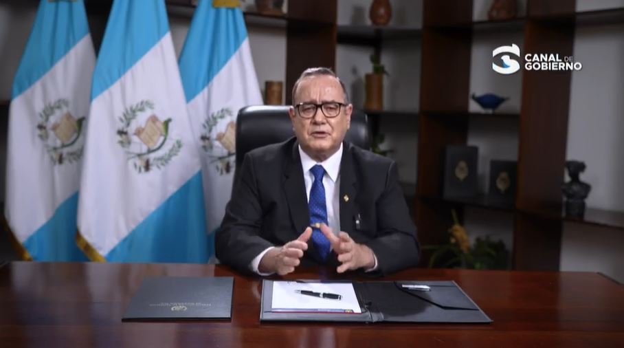Alejandro Giammattei presidente de Guatemala