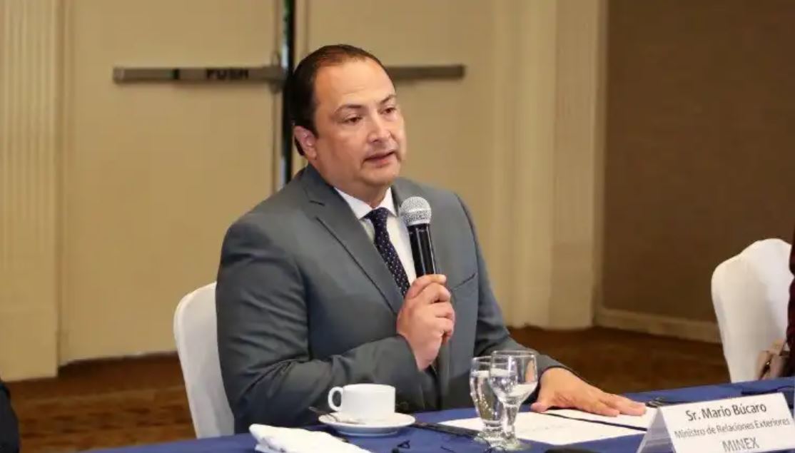 Mario Búcaro, ministro de Relaciones Exteriores de Guatemala. (Foto de referencia: Twitter Mario Búcaro)