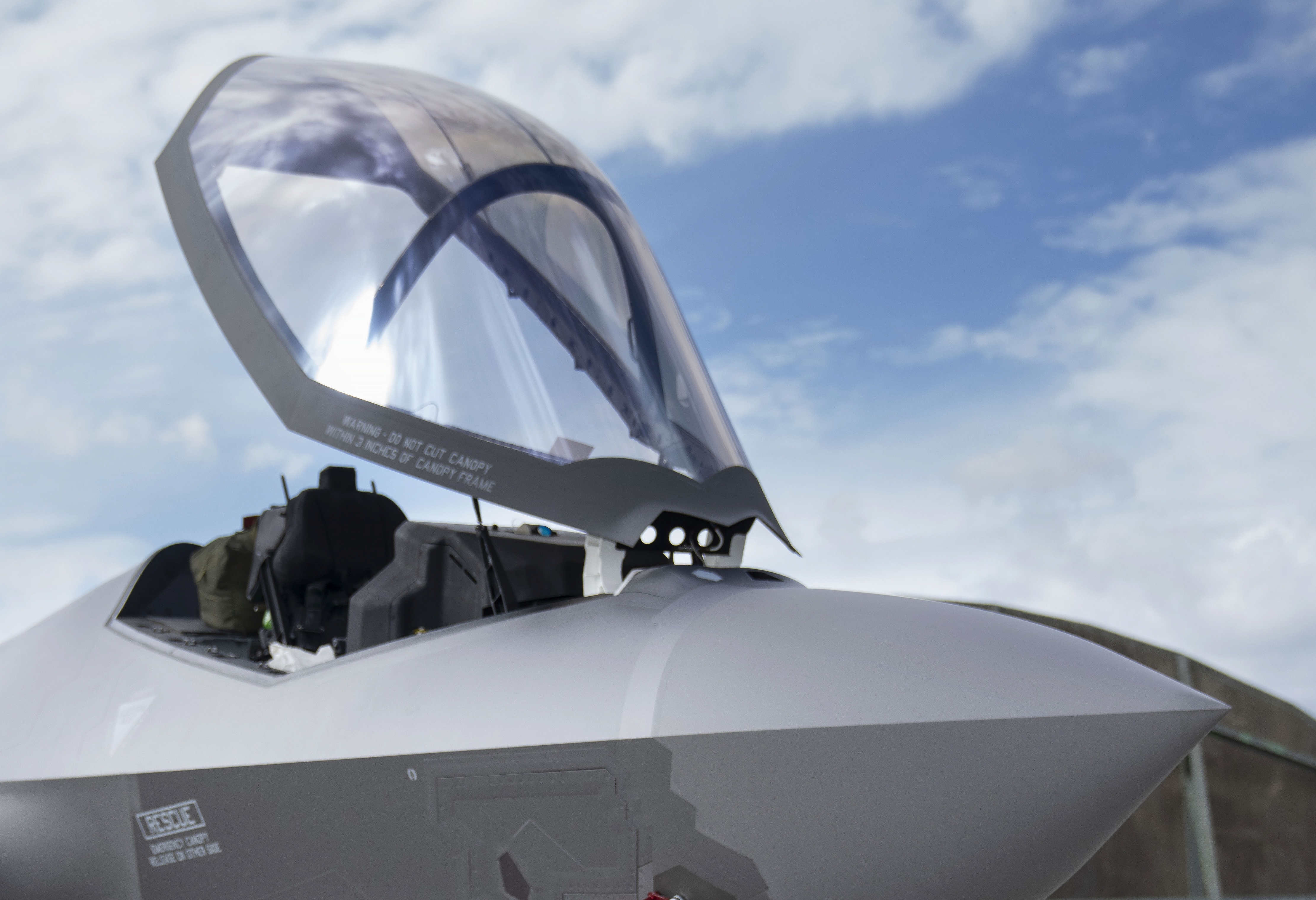 Encuentran F-35 desaparecido en EE.UU.