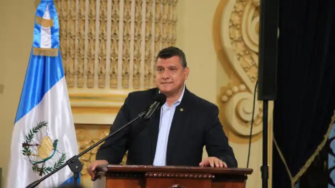 Guillermo Castillo, vicepresidente de Guatemala. (Foto Prensa Libre:)