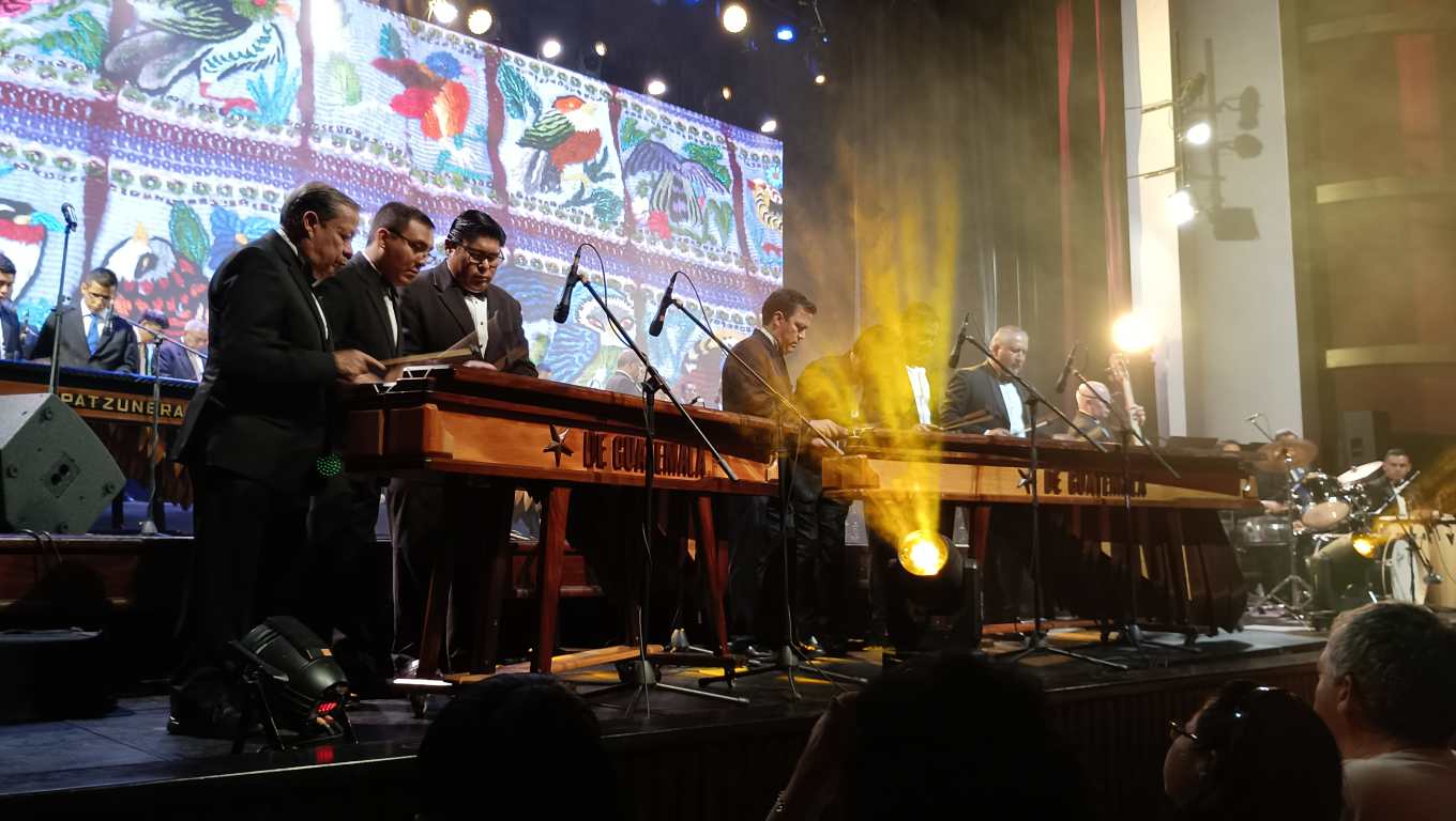 Primer festival de marimba en el mes patrio reúne a más de 400 personas en la ciudad capital