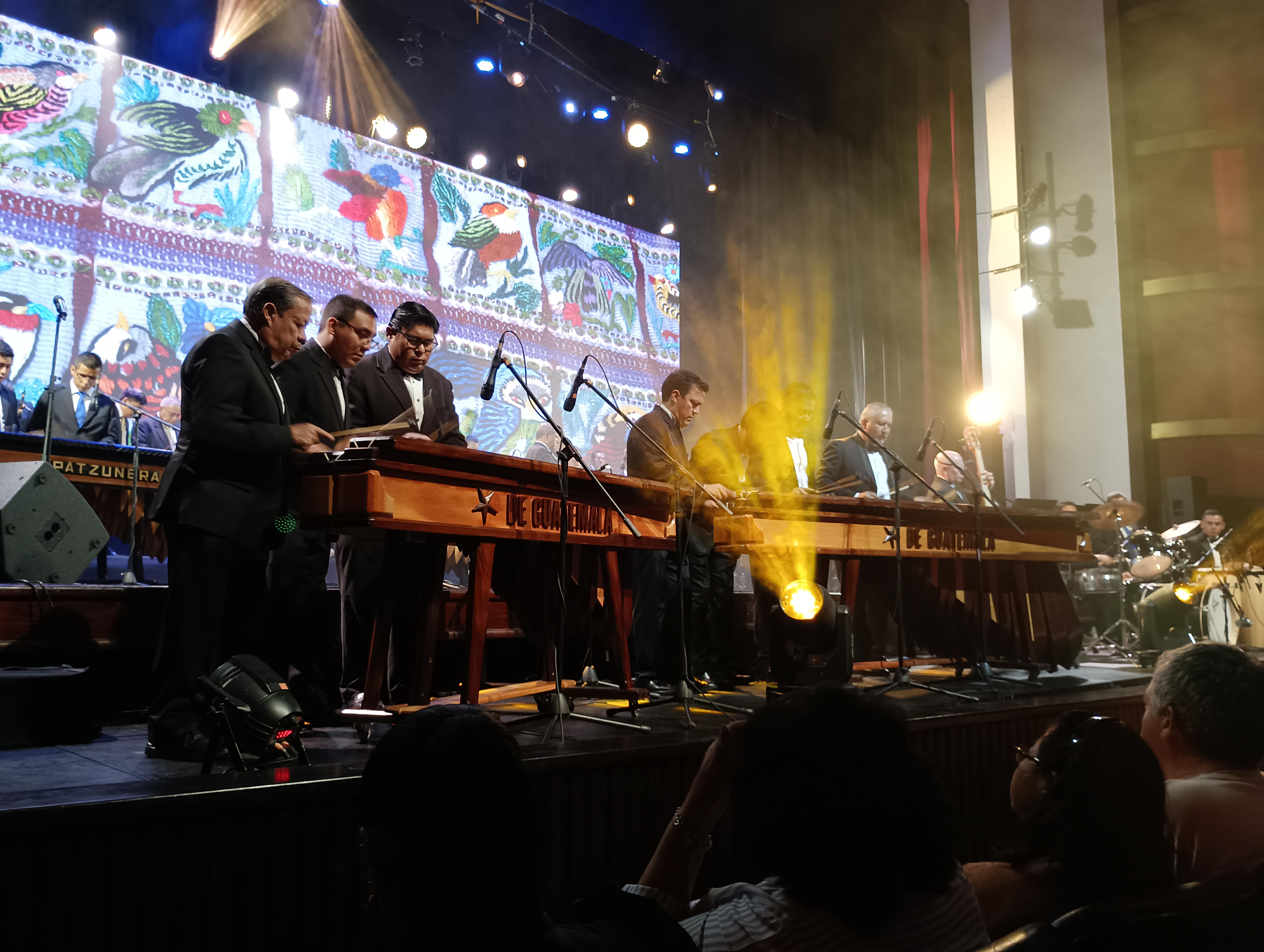 Primer festival de marimba en el mes patrio reúne a más de 400 personas en la ciudad capital