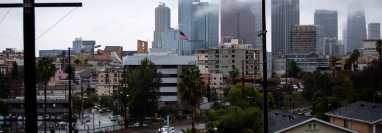 El centro de Los Ángeles en la mañana del 4 de enero de 2023. (Alisha Jucevic/The New York Times)