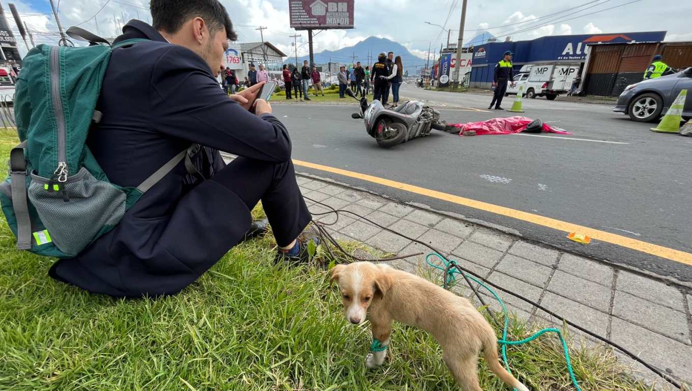 Motorista fallece en la zona 7 de Quetzaltenango