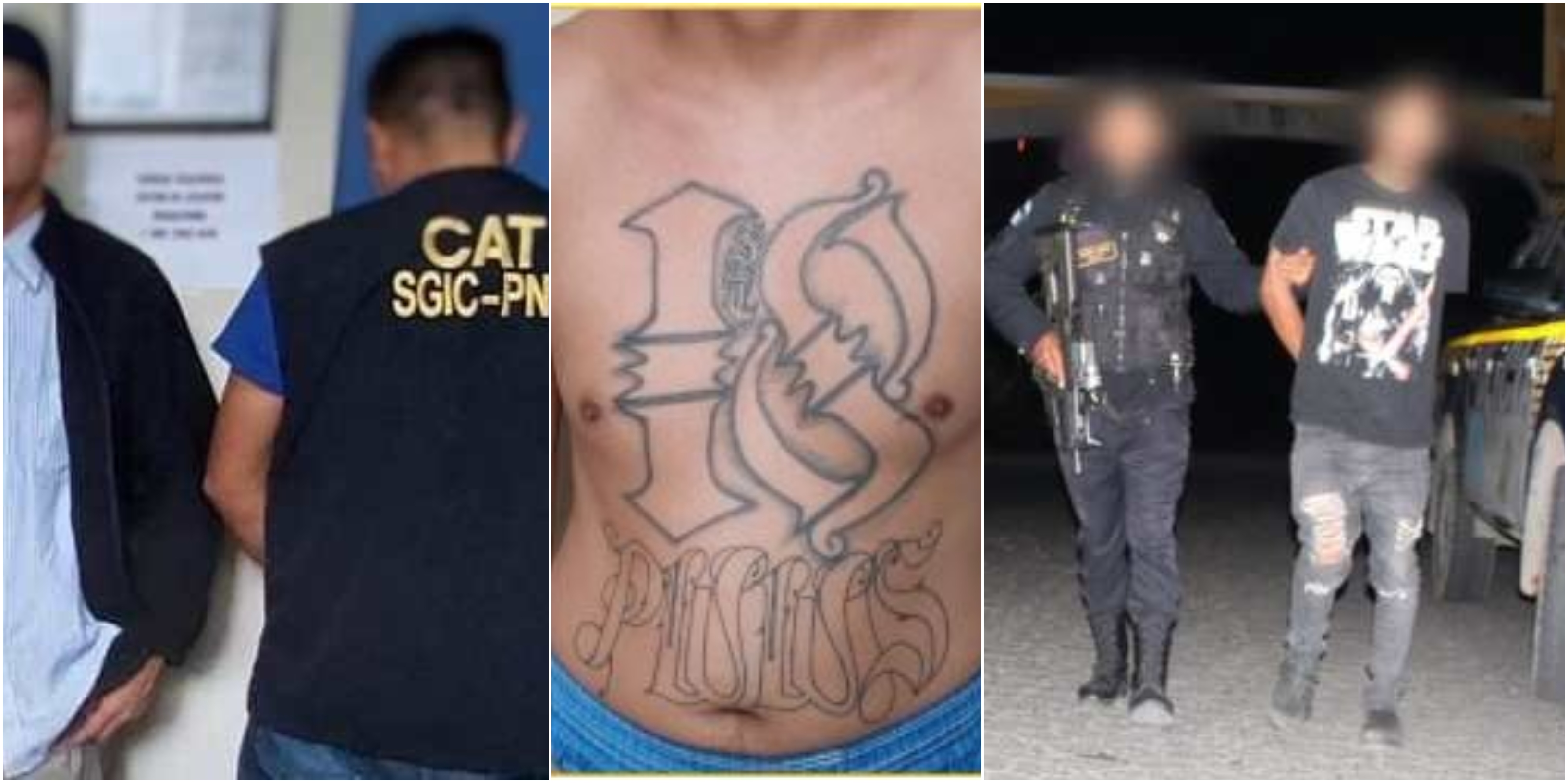 La Policía Nacional Civil ha capturado hasta el 8 de septiembre a 73 pandilleros de origen salvadoreño. De estos 64 ya han sido expulsados. (Foto Prensa Libre: Hemeroteca PL).