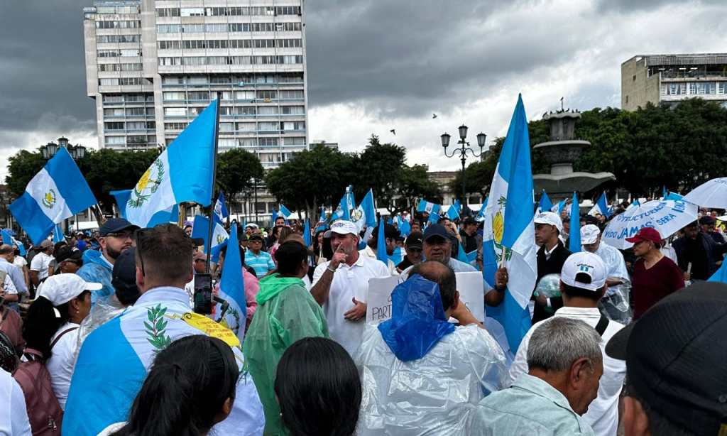 Manifestación en Guatemala 2 de septiembre 2023
