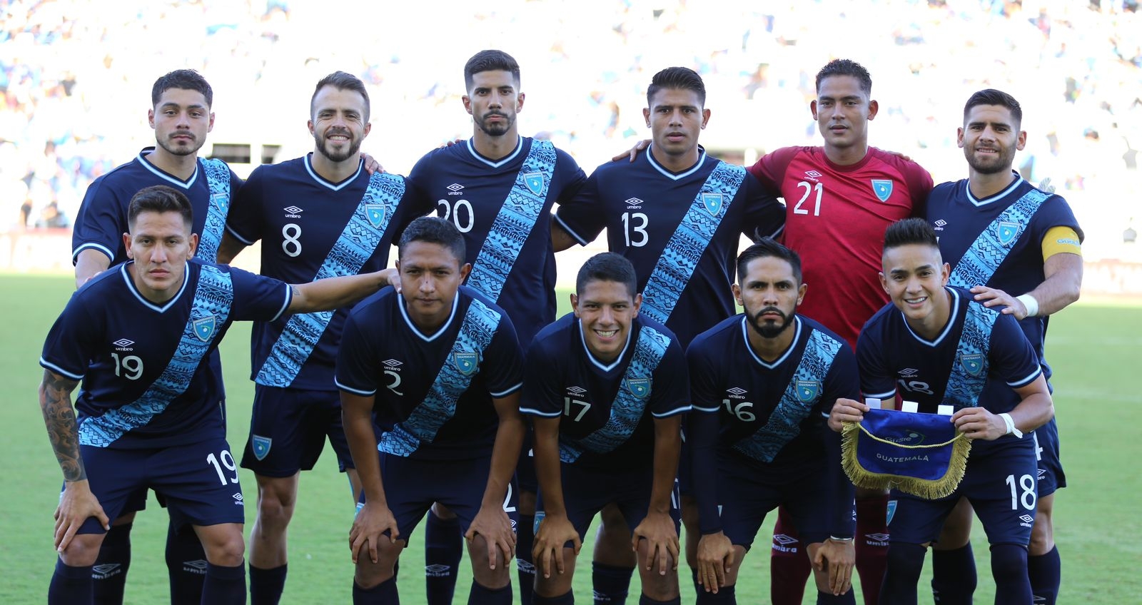 Selección de Guatemala hizo oficial su listado