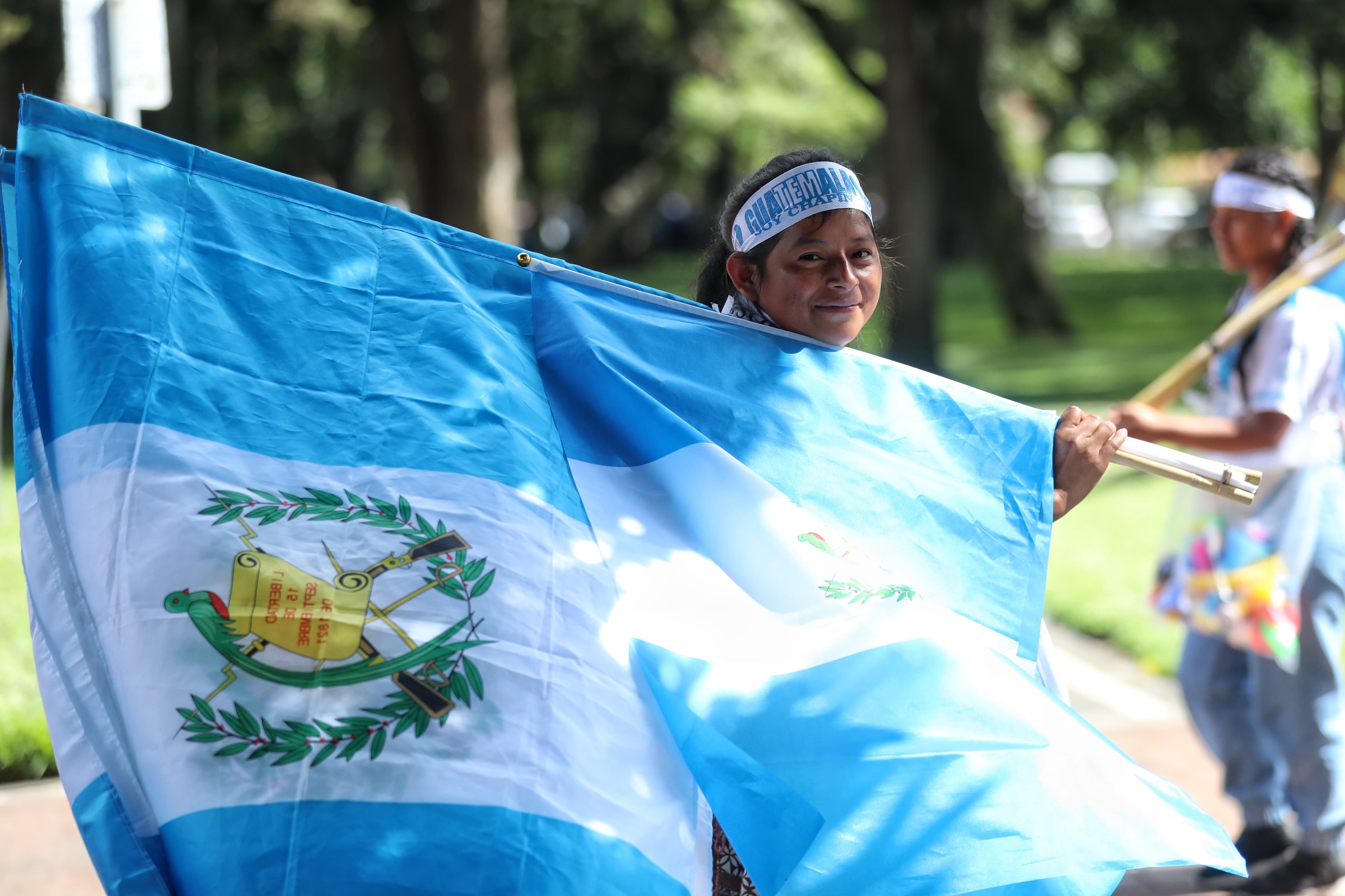 Antorchas por la independencia de Guatemala. 14 de septiembre'